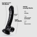 Crushious - Lunyvan S.L. CRUSHIOUS HUDINI JELLY ANAL DILDO BLACK