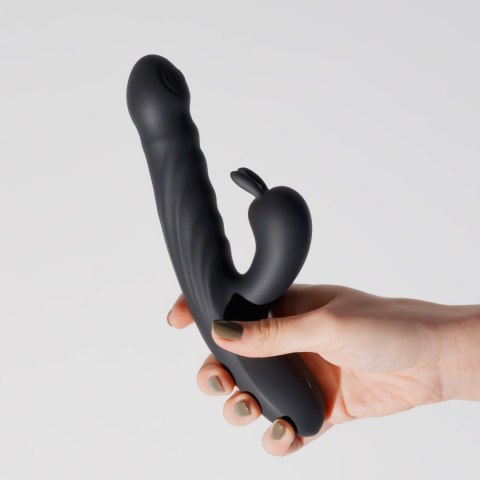 Crushious - Lunyvan S.L. CRUSHIOUS LAPIN THRUSTING RABBIT VIBRATOR BLACK