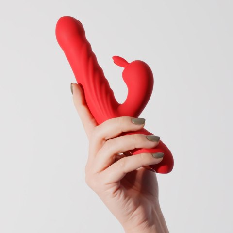 Crushious - Lunyvan S.L. CRUSHIOUS LAPIN THRUSTING RABBIT VIBRATOR RED