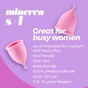 Crushious - Lunyvan S.L. CRUSHIOUS MINERVA S + L MENSTRUAL CUPS WITH POUCH