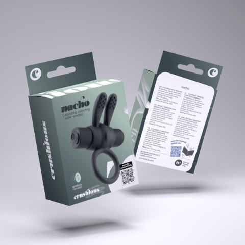 Crushious - Lunyvan S.L. CRUSHIOUS NACHO VIBRATING COCKRING WITH REMOTE CONTROL