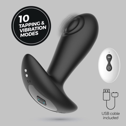 Crushious - Lunyvan S.L. CRUSHIOUS OCTO TAPPING ANAL PLUG WITH REMOTE CONTROL