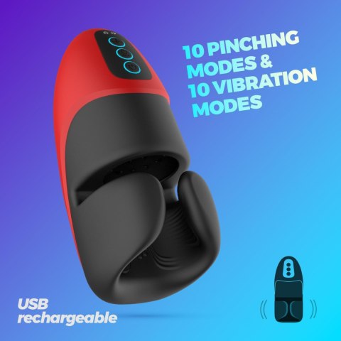Crushious - Lunyvan S.L. CRUSHIOUS PANCHO RECHARGEABLE MASTURBATOR WITH PRESSURE