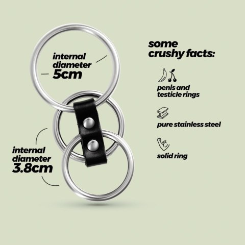 Crushious - Lunyvan S.L. CRUSHIOUS SARUMAN 3 METAL COCKRING SET