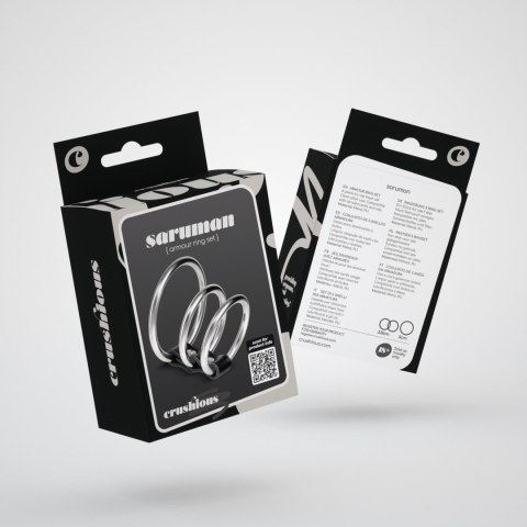Crushious - Lunyvan S.L. CRUSHIOUS SARUMAN 3 METAL COCKRING SET