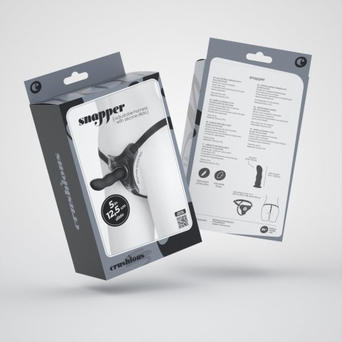 Crushious - Lunyvan S.L. CRUSHIOUS SNAPPER STRAP ON BLACK