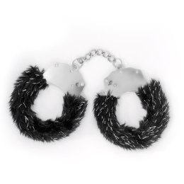Crushious - Lunyvan S.L. CRUSHIOUS SPANGLE METAL CUFFS WITH PLUSH BLACK