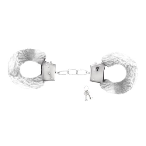 Crushious - Lunyvan S.L. LOVE CUFFS FURRY HANDCUFFS CRUSHIOUS WHITE