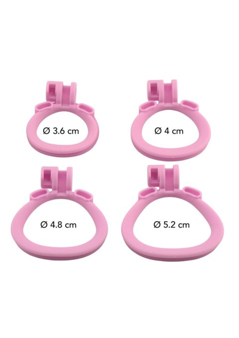 SCALA Penis Prison Cock Cage Short Pink