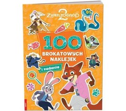 Ameet Ameet: DISNEY Zwierzogród 2. 100 Brokatowych Naklejek