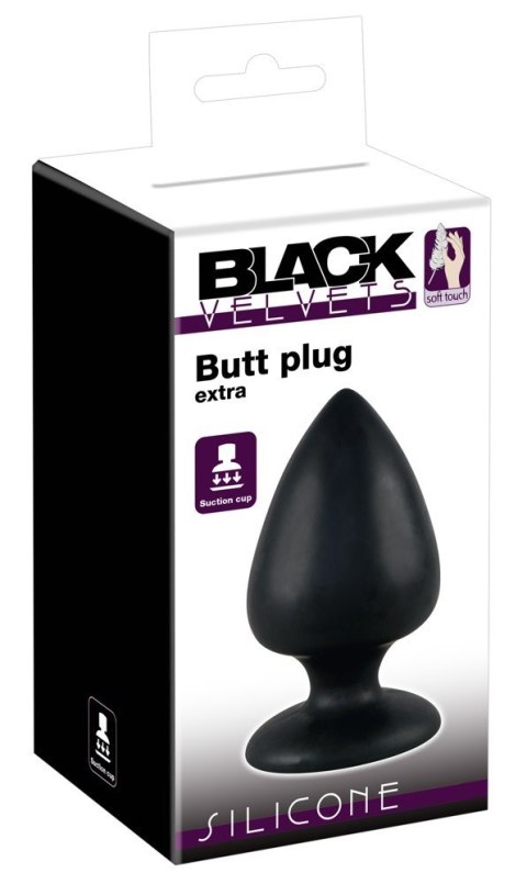 Black Velvets KOREK ANALNY BUTT PLUG LARGE