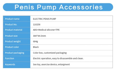 Boys of Toys Sp. z o.o. Pompka- LUXURY PUMP, PREMIUM RECHARGEABLE AUTOMATIC WATERPROOF PUMP