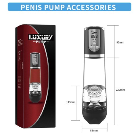 Boys of Toys Sp. z o.o. Pompka- LUXURY PUMP, PREMIUM RECHARGEABLE AUTOMATIC WATERPROOF PUMP