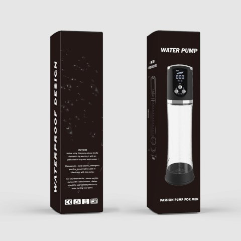 Boys of Toys Sp. z o.o. Pompka- PASSION PUMP, PREMIUM RECHARGEABLE AUTOMATIC WATERPROOF LCD PUMP