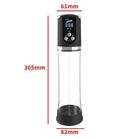 Boys of Toys Sp. z o.o. Pompka- PASSION PUMP, PREMIUM RECHARGEABLE AUTOMATIC WATERPROOF LCD PUMP