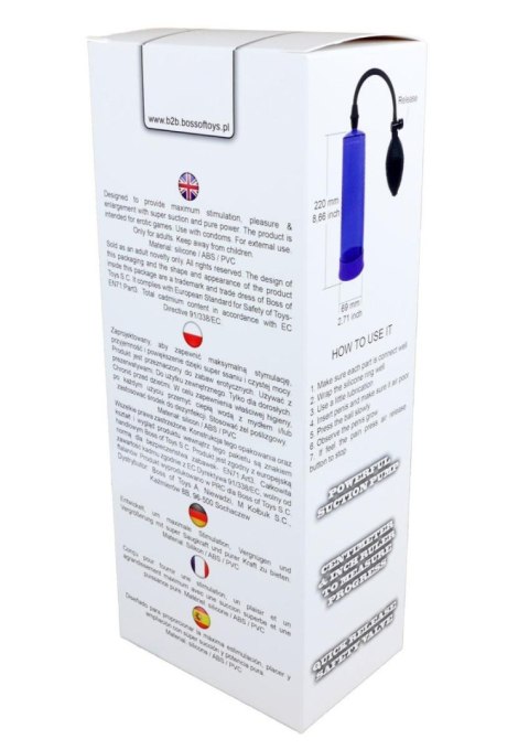 Boys of Toys Sp. z o.o. Pompka-Powerpump - Purple