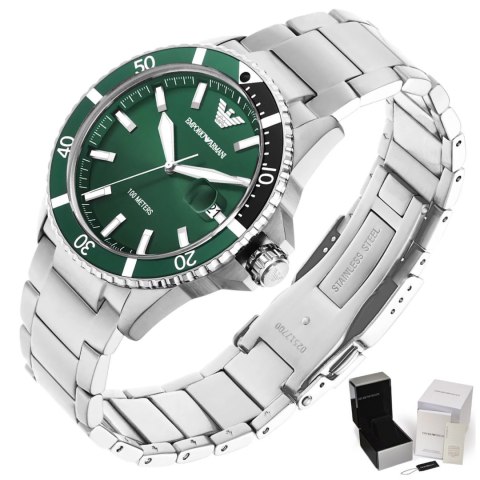 Emporio Armani ZEGAREK MĘSKI EMPORIO ARMANI AR11338 - MARIO (zi018a)