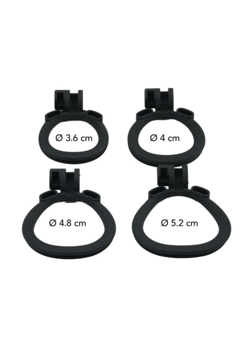 SCALA Penis Prison Cock Cage Long Black