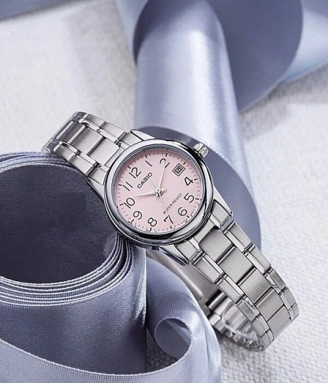 Casio ZEGAREK DAMSKI CASIO LTP-V002D-4BUDF (zd587c) + BOX