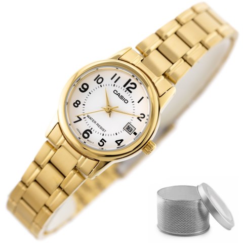 Casio ZEGAREK DAMSKI CASIO LTP-V002G-7B (zd587f) + BOX