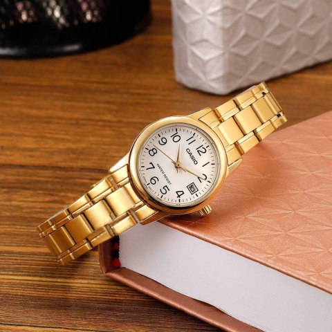 Casio ZEGAREK DAMSKI CASIO LTP-V002G-7B2UDF (zd587g) + BOX