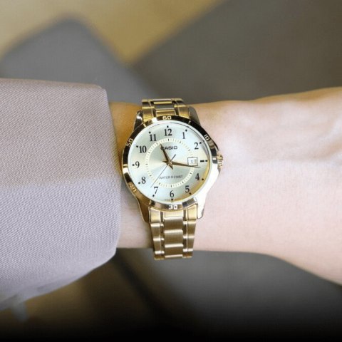 Casio ZEGAREK DAMSKI CASIO LTP-V004G-9B (zd568c) + BOX