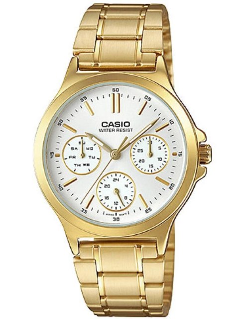 Casio ZEGAREK DAMSKI CASIO LTP-V300G-7A (zd566b) + BOX