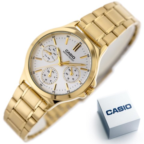 Casio ZEGAREK DAMSKI CASIO LTP-V300G-7A (zd566b) + BOX
