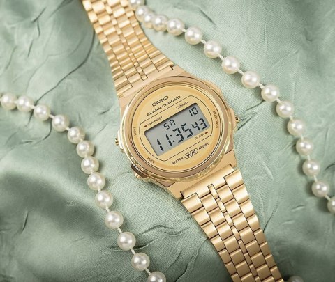 Casio ZEGAREK DAMSKI CASIO Vintage Iconic A171WEG-9ADF + BOX