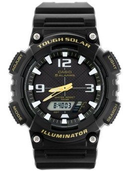 Casio ZEGAREK MĘSKI CASIO AQ-S810W-1BV (zd044c) - SOLAR POWERED + BOX