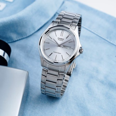 Casio ZEGAREK MĘSKI CASIO MTP-1239D-7ADF - MULTIDATA (zd040a) + BOX