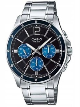 Casio ZEGAREK MĘSKI CASIO MTP-1374D-2AV (zd063c) + BOX