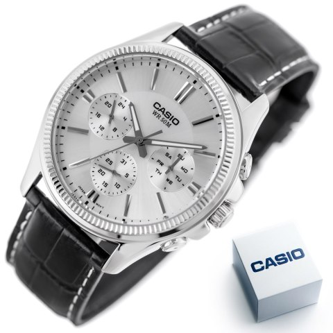 Casio ZEGAREK MĘSKI CASIO MTP-1375L-7AVDF (zd115a) + BOX
