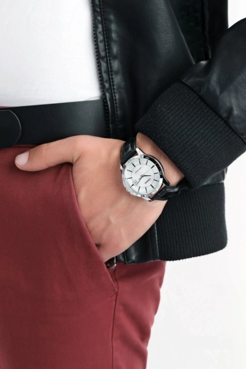 Casio ZEGAREK MĘSKI CASIO MTP-V004L-7A (zd046a) + BOX