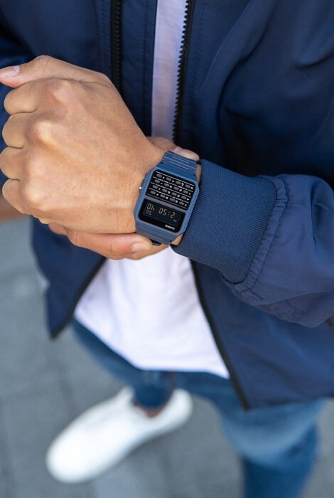 Casio ZEGAREK MĘSKI CASIO VINTAGE CA-53WF-2B (zd148b) + BOX