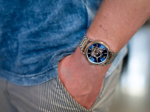 Emporio Armani Zegarek męski EMPORIO ARMANI LUIGI Open Heart AUTOMATIC AR60036