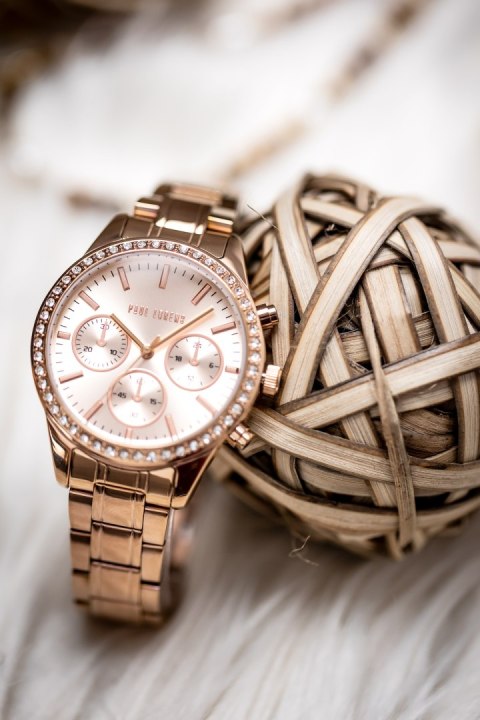 Paul Lorens ZEGAREK DAMSKI PAUL LORENS - PL20020B-4D2 (zg569d) + BOX