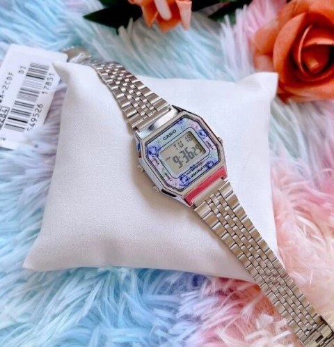Casio ZEGAREK DAMSKI CASIO LA680WA-2C (zd631i) + BOX