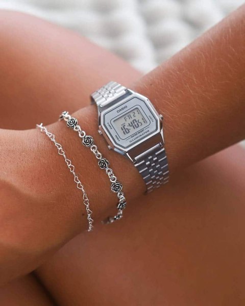 Casio ZEGAREK DAMSKI CASIO LA680WA-7 (zd631b) + BOX