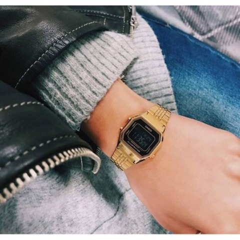 Casio ZEGAREK DAMSKI CASIO VINTAGE LA680WGA-1B + BOX