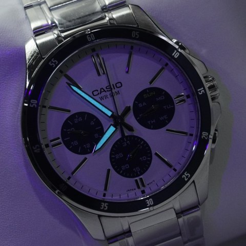 Casio ZEGAREK MĘSKI CASIO MTP-1374D-7A2 (zd063f) + BOX