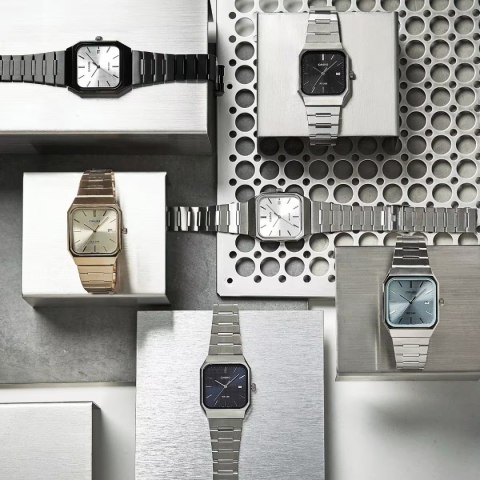 Casio ZEGAREK MĘSKI CASIO MTP-B185D-2A1 + BOX