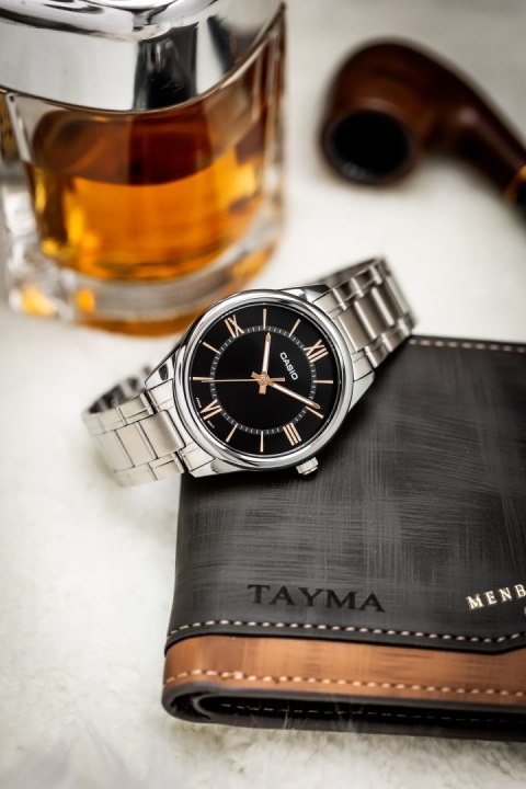 Casio ZEGAREK MĘSKI CASIO MTP-V005D-1B5 + BOX