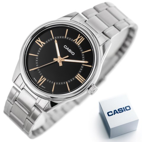 Casio ZEGAREK MĘSKI CASIO MTP-V005D-1B5 + BOX