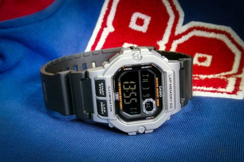 Casio ZEGAREK MĘSKI CASIO Sports WS-1400H-1B + BOX (zd271a)