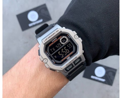 Casio ZEGAREK MĘSKI CASIO Sports WS-1400H-1B + BOX (zd271a)