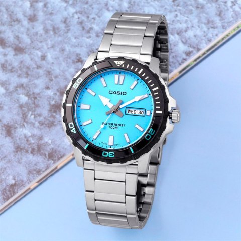Casio Zegarek Męski Casio MTD-125D-2A3 + BOX WR100