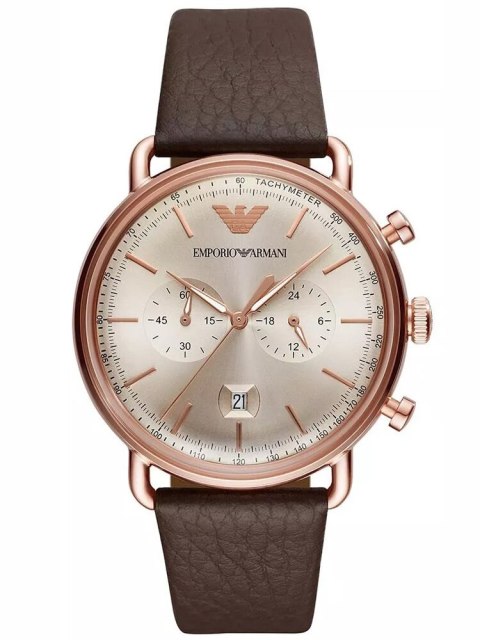 Emporio Armani ZEGAREK MĘSKI EMPORIO ARMANI AR11106 - AVIATOR (zi019c)