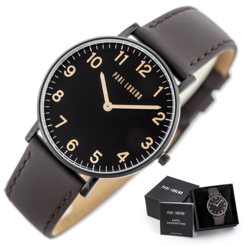 Paul Lorens ZEGAREK MĘSKI PAUL LORENS - PL11989A5-1B3 (zg370c) + BOX