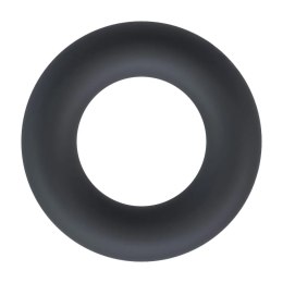 SHOTS Liquid Silicone Cockring - L - Black